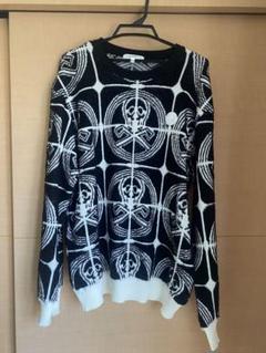 希少⛄️MARK&LONA クルーニット XL スカル 星 大きいサイズ ✨超希少✨MARK&LONA クルーニット メンズXL スカル 星 大きめ