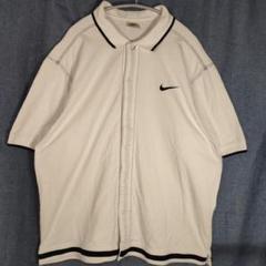 83-5 vintage NIKE アンドレアガシモデル 刺繍ロゴ シャツ 83-5 vintage NIKE アンドレアガシモデル 刺繍ロゴ シャツ