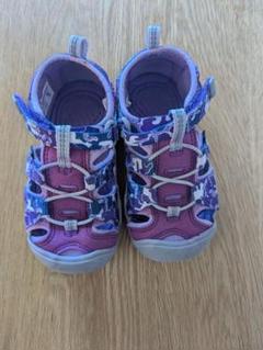 KEEN キッズサンダル パープル 14.5cm