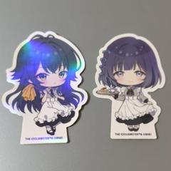 学園アイドルマスター アニメイトカフェ ステッカー 月村手毬 秦谷美鈴 学マス