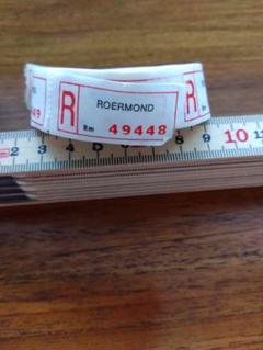 中古品　紙もの　オランダ　郵政ラベルロール　ROERMOND 中古品 紙もの オランダ 郵政ラベルロール ROERMOND - メルカリ
