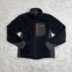モンベル Montbell 80s トラックジャケット 裏ボア XL 紺