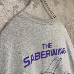 00's ギルダン 古着 飛行機 アメリカ輸入 両面プリント Tシャツ 半袖
