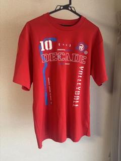 オリエンタルウィッチーズ　赤色 バレーボールシャツ DECADE 10