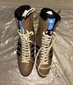 未使用GUCCI adidas コラボブーツ大人気カラーイタリア製❗️❗️