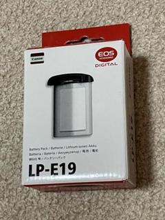 未開封新品 Canon(キャノン)純正品バッテリーパック LP-E19日本製 バッテリーパック LP-E19