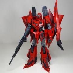 〈ジャンク〉MG Zガンダム2号機 レッドゼータ完成品