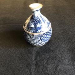 白磁徳利　白磁　花生 現代の名工 奥川俊右ェ門作】白磁花瓶 白磁 青白磁 陶芸作家
