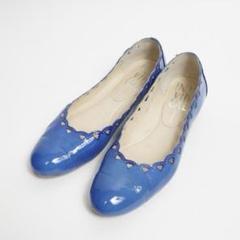 INDIVIDUAL ラボキゴシ エナメル フラットシューズ パンプス 23cm