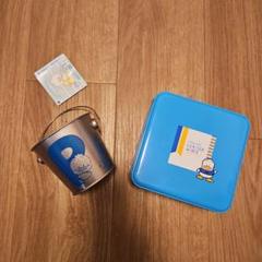 サンリオ　空き缶他セット 森本産業の缶バッジ＆ホルダーセットにクロミとシナモロールの