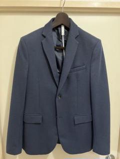 ザラマン【ZARA MAN】コードレーンジャケット 48/L 新品タグ付き ZARA MAN ウールスーツブレザージャケット グレーチェック (ZARA