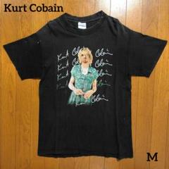 NIRVANA Kurt Cobain ドレスフォトプリント Tシャツ