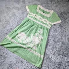 Ottoオットー 半袖ワンピース レース♡刺繍 大きいサイズ 3L