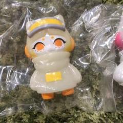 VAGガチャ、デンシコネコ、ソフビ、蓄光