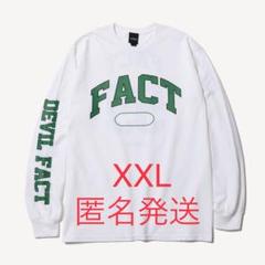 Deviluse FACT サタニックカーニバル2025限定ロンT 白/XXL Deviluse | • 【FACT×Deviluse 】 明日6月15日のサタニック