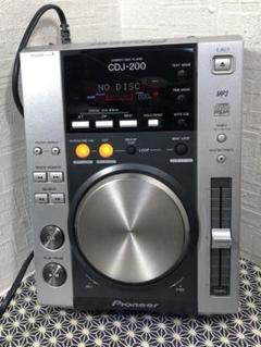 【整備・清掃済み】CDJ-200 2台セット パイオニア Pioneer 定番 Pioneer CDJ-200 2台セット 完動 電源ケーブル イジェクトピン付
