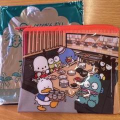 はぴだんぶい スシロー サンリオコラボ クリアポーチ