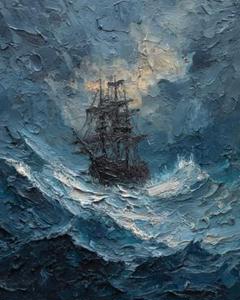 P. D. 油彩画 風景画 海と帆船　絵画　アンティーク　レトロ Amazon.co.jp: フルトン『夕暮れの海(帆船F20)』油彩画 風景画