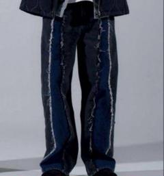 た*き様 Jieda SWITCHING OVER denim black si 2022AW JieDa(ジエダ) 
