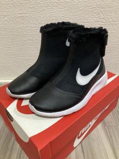 Nike タンジュン ハイ　キッズブーツ ブラック ファー付き　21cmのサムネイル