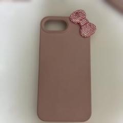 ピンクリボン iPhoneケース スマホカバー キラキラ iPhone16E