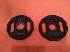 34【引渡しも可】難有含む■WILD FIT■1.25ｋｇ■オリンピックプレート