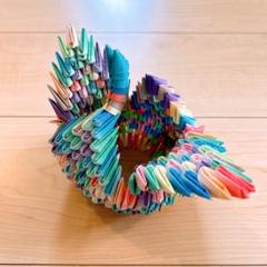 折り紙　鶴 立体 折り紙手芸 インテリア