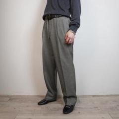 Stussy  old ビンテージ　タック入り　スラックス　パンツ vintage 2タックスラックスパンツ フォーマル グレー/VW34