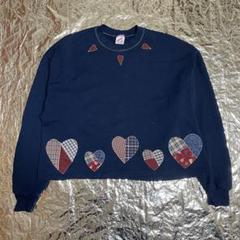 90s vintage remake heart sweat
