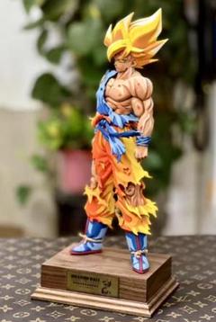 ドラゴンボール 孫悟空 初スーパーサイヤ人 リペイントガレージ