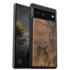 Google Pixel 6 ケース カバー 木製 ウッド 天然木 かっこいい