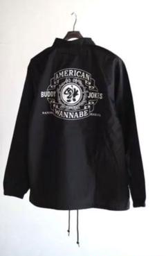 AMERICAN WANNABE ナイロンジャケット コーチジャケット ブラック 楽天市場】AMERICAN WANNABE アメリカンワナビー / 「SHOP LOGO