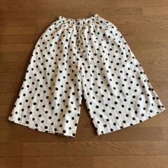 ichi ガウチョパンツドットサイズフリーサイズ麻100%美品