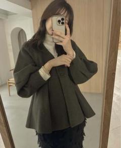 ジャケット・アウター Alumu. melton peplum button tops 2025年最新】Melton peplum buttonの人気アイテム - メルカリ