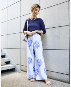 SZ BLOCK PRINTS 花柄ストライプカジュアルパンツ XS 2025年最新】SZ Blockprintsの人気アイテム - メルカリ