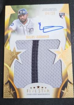TOPPS FIVE STAR Riley Greene AUTO RC/25