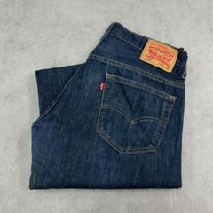 リーバイス　569　濃紺　ゴールデンサイズデニムパンツ　古着　インディゴ　W33 リーバイス 569 濃紺 ゴールデンサイズデニムパンツ 古着