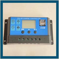 ソーラーチャージャーコントローラー PWM 3段階 LCD充電電流ディスプレイのサムネイル