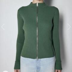 2025年最新】stand neck zip up rib ニットの人気アイテム