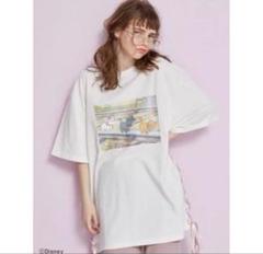 ディズニーおしゃれキャット/ビッグリボンTシャツ （Off White）