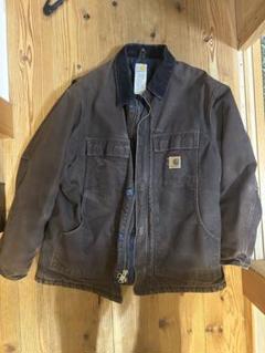 carhartt トラディショナルジャケット　ブラック　フェード　短丈　雰囲気 カーハート carhartt トラディショナルジャケット ダック 黒