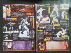週刊実話2020年4.30号ジャンボ鶴田激闘録切り抜き