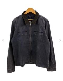 【STUSSY】【Lサイズ】【コットンジャケット】【グレー】【ステューシー】