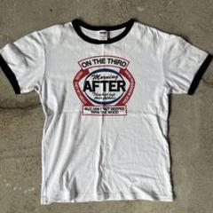 90s green flash デカロゴアドバタイジングリンガーTシャツ y2k