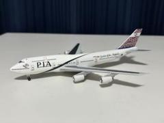 【美品】【限定レア品】ボーイング747-300 パキスタン航空 1／400 美品】【限定レア品】ボーイング747-300 パキスタン航空 1／400