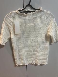 しまむら Amista アイボリー 半袖 Tシャツ トップス