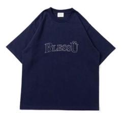 BlessU Tシャツ　ネイビー supremeのサムネイル