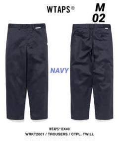 WTAPS WRKT2001 TROUSERS CTPL. TWILL M