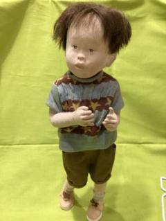 【ヒトガタリ屋 昭和通り】お祭り☆創作人形☆OOAK☆樹脂粘土ベビー☆市松人形 ヒトガタリ屋 昭和通り】お祭り☆創作人形☆OOAK☆樹脂粘土