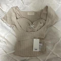 andmary Frida knit set AM1276 pinkbeige - メルカリ